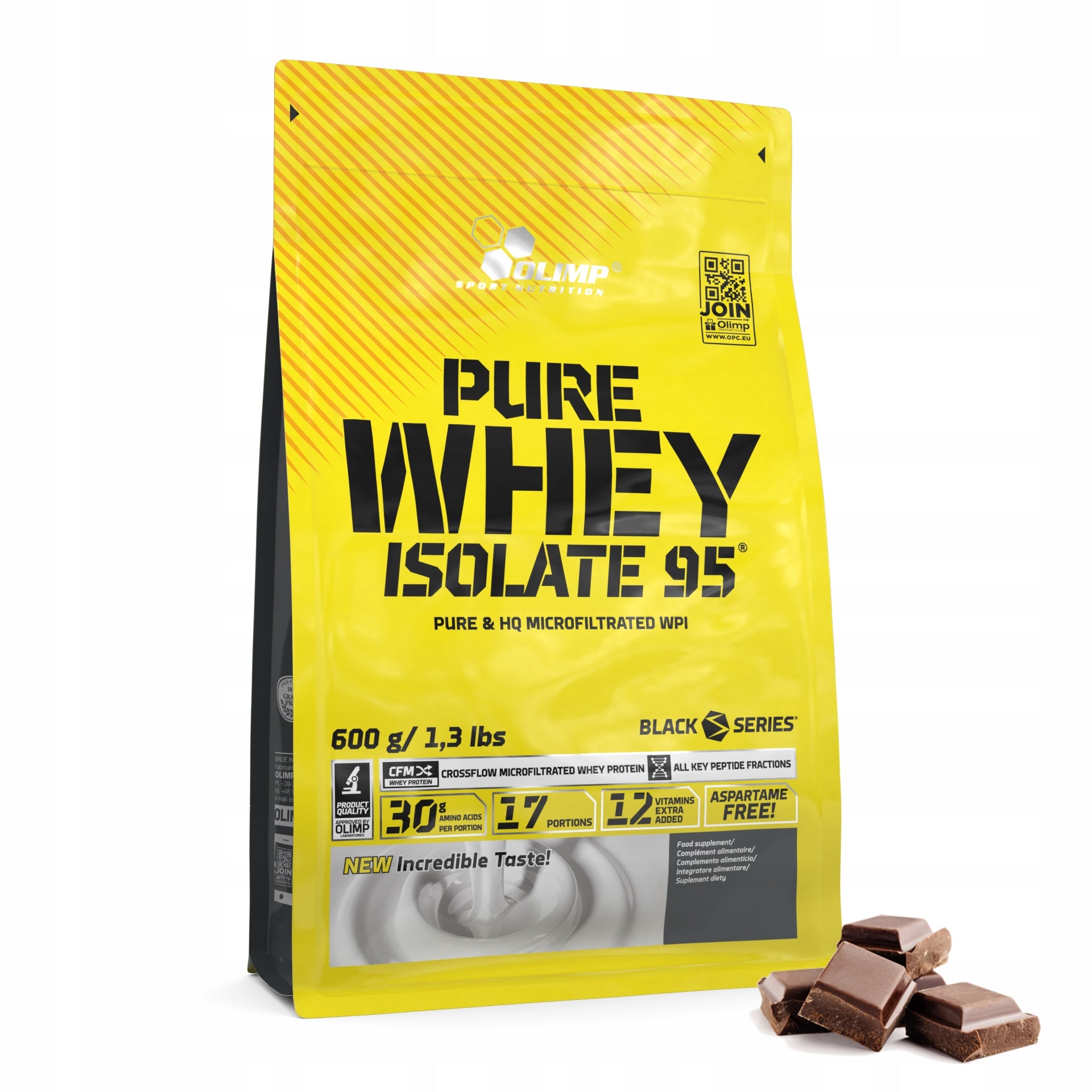 OLIMP PURE WHEY ISOLATE 95 600 g WHEY ISOLATE WHEY PROTEINS WPI MASS