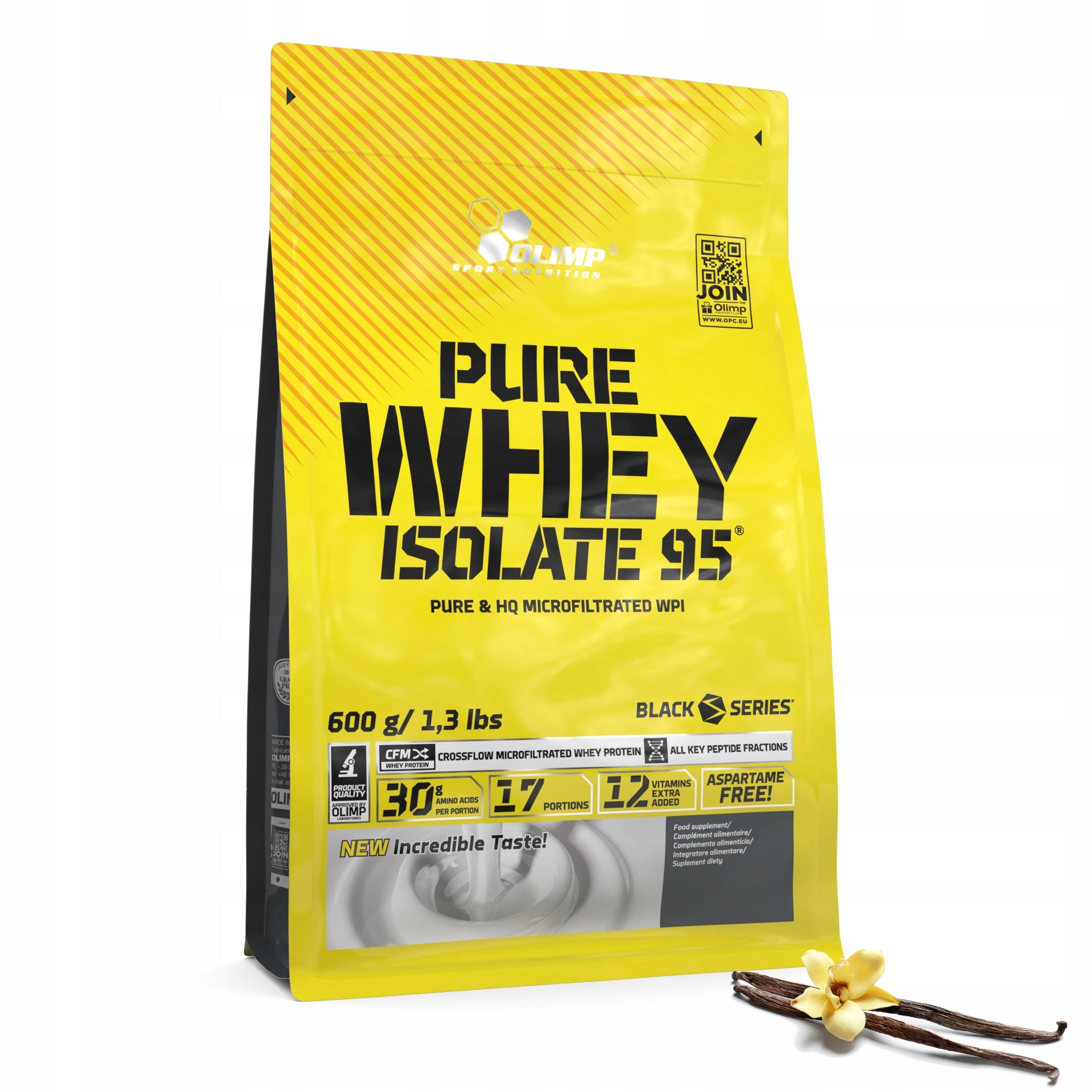 OLIMP PURE WHEY ISOLATE 95 600G PROTEIN ISOLATE WPI MASS STRENGTH REGENERATION Expiration date not specified