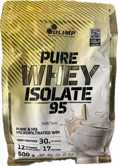OLIMP PURE WHEY ISOLATE 95 600g WHEY ISOLATE WPI vanilla
