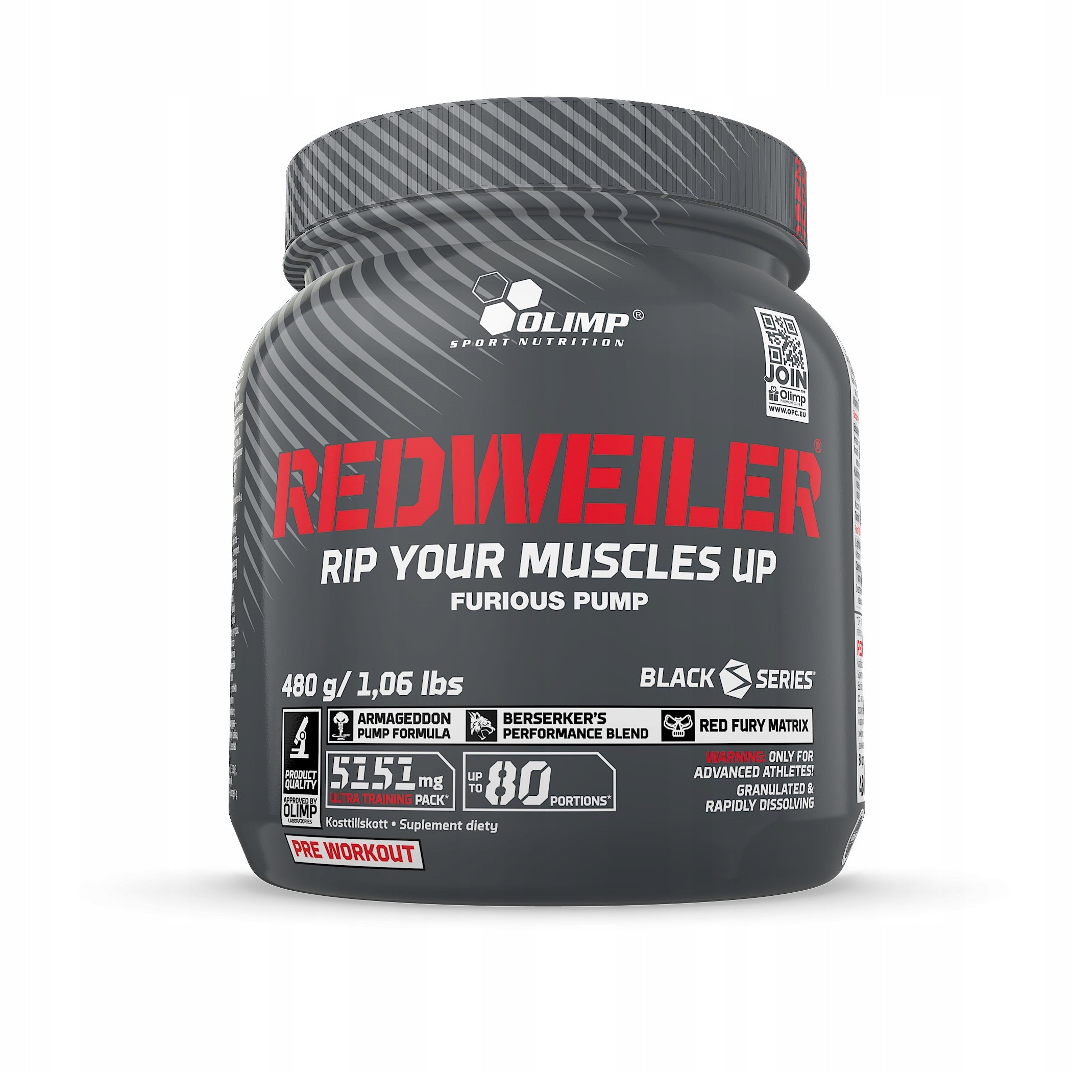 OLIMP R-WEILER 480g ARGININA CITRULLINE REDWEILER AAKG ORANGE FLAVOUR EAN (GTIN) 5901330040160