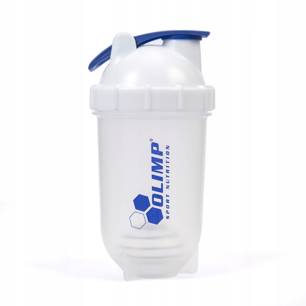OLIMP SHAKER 500ml WATER BOTTLE WHITE SHAKER FOR CONDITIONERS WHITE