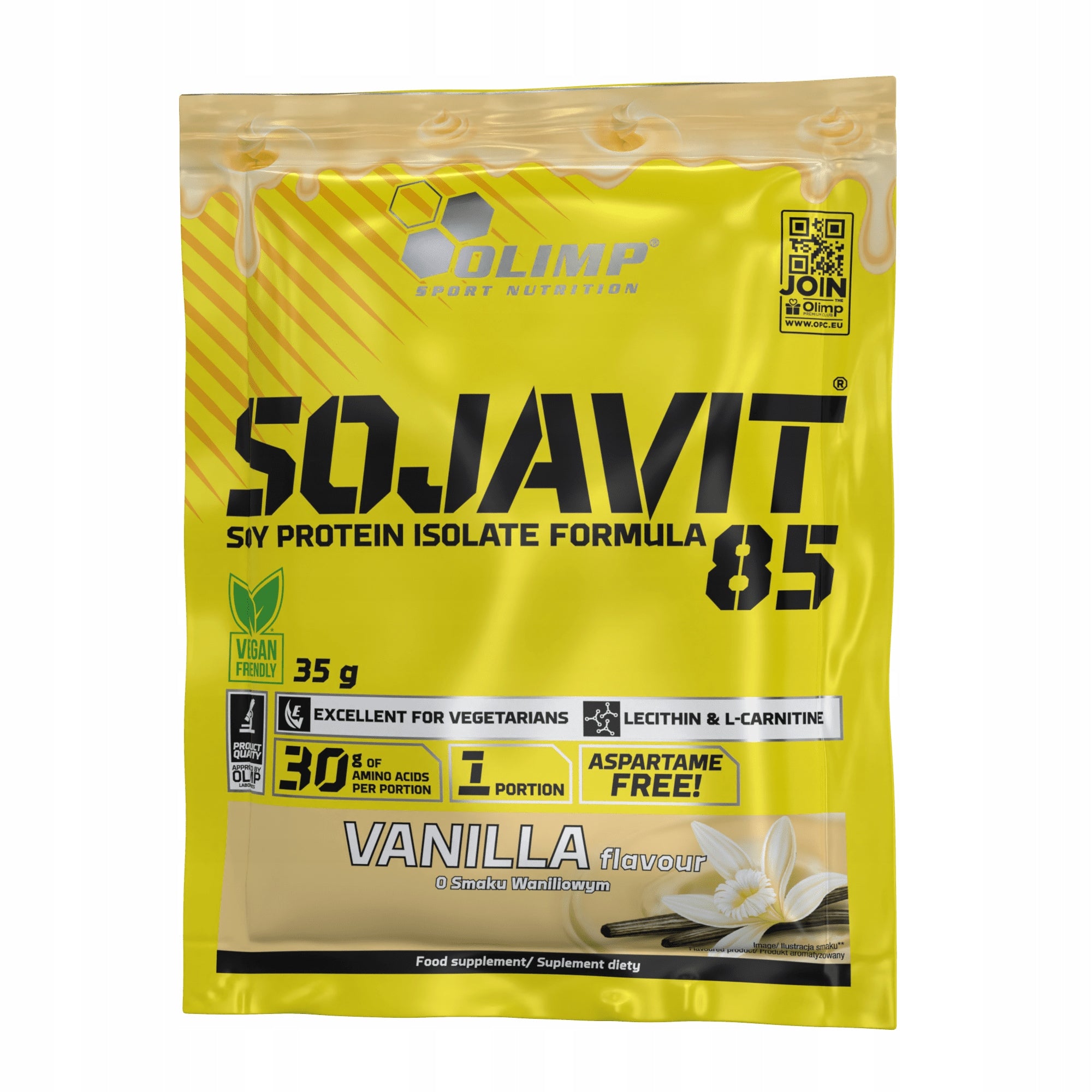 OLIMP SOJAVIT 85 35g WHEY PROTEIN WPC WPI ISOLATE