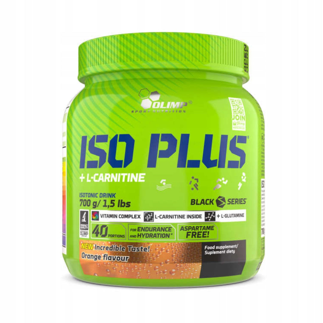 OLIMP SPORT Iso Plus Powder 700 g orange vitamin L-carnitine orange