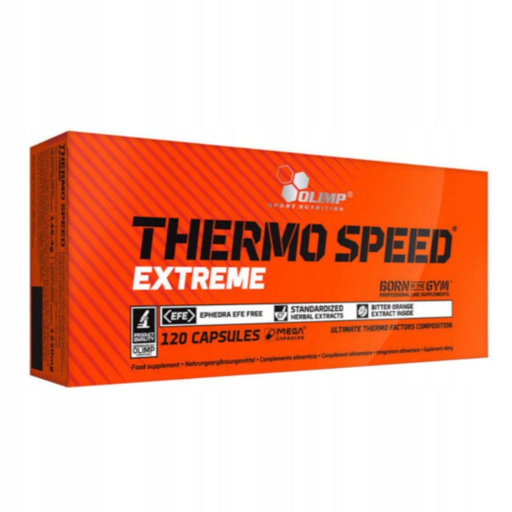 OLIMP THERMO SPEED EXTREME 120 kaps FAT REDUCTION SLIMMING Expiration date at least six months from the date of purchase
