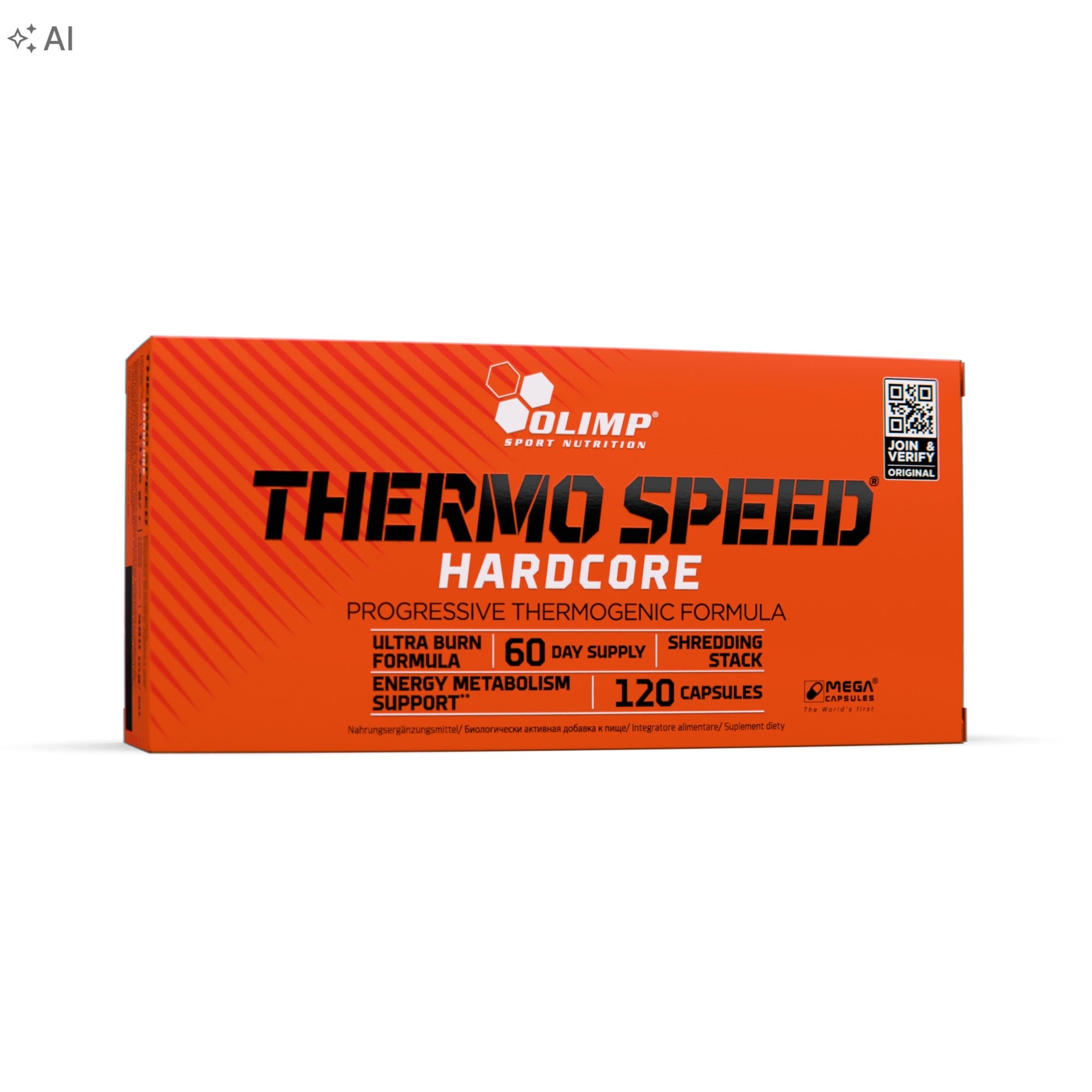 OLIMP THERMO SPEED HARDCORE 120caps BURNER VITAMIN REDUCTION SLIMMING
