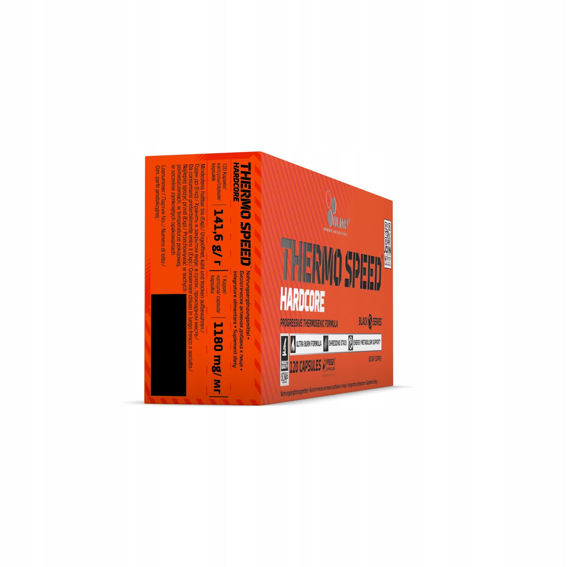 OLIMP THERMO SPEED HARDCORE 120k FAT BURNER SLIMMING ENERGY DIET Manufacturer code 5901330039638