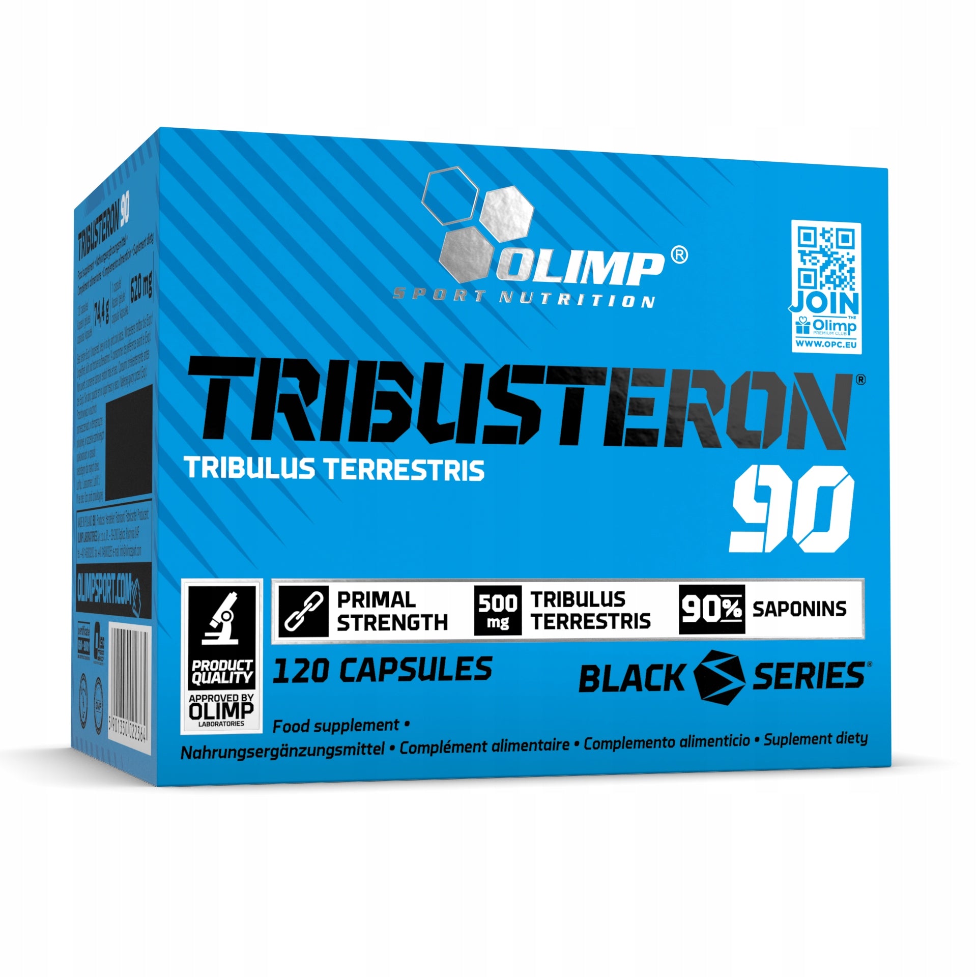 OLIMP TRIBUSTERONE 90 120caps TESTOSTERONE BOOSTER TRIBULUS TERRRSTRIS Manufacturer code 5901330086854