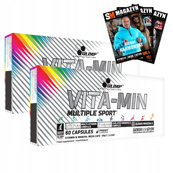 OLIMP VITA MIN 2x60 caps MULTIPLE SPORT VITAMINS 120 kaps VITALITY