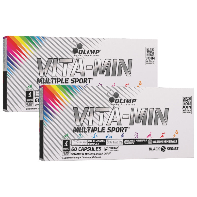 OLIMP VITA-MIN MULTIPLE SPORT 120caps VITAMINS MINERALS MAGNESIUM POTASSIUM B6 B12
