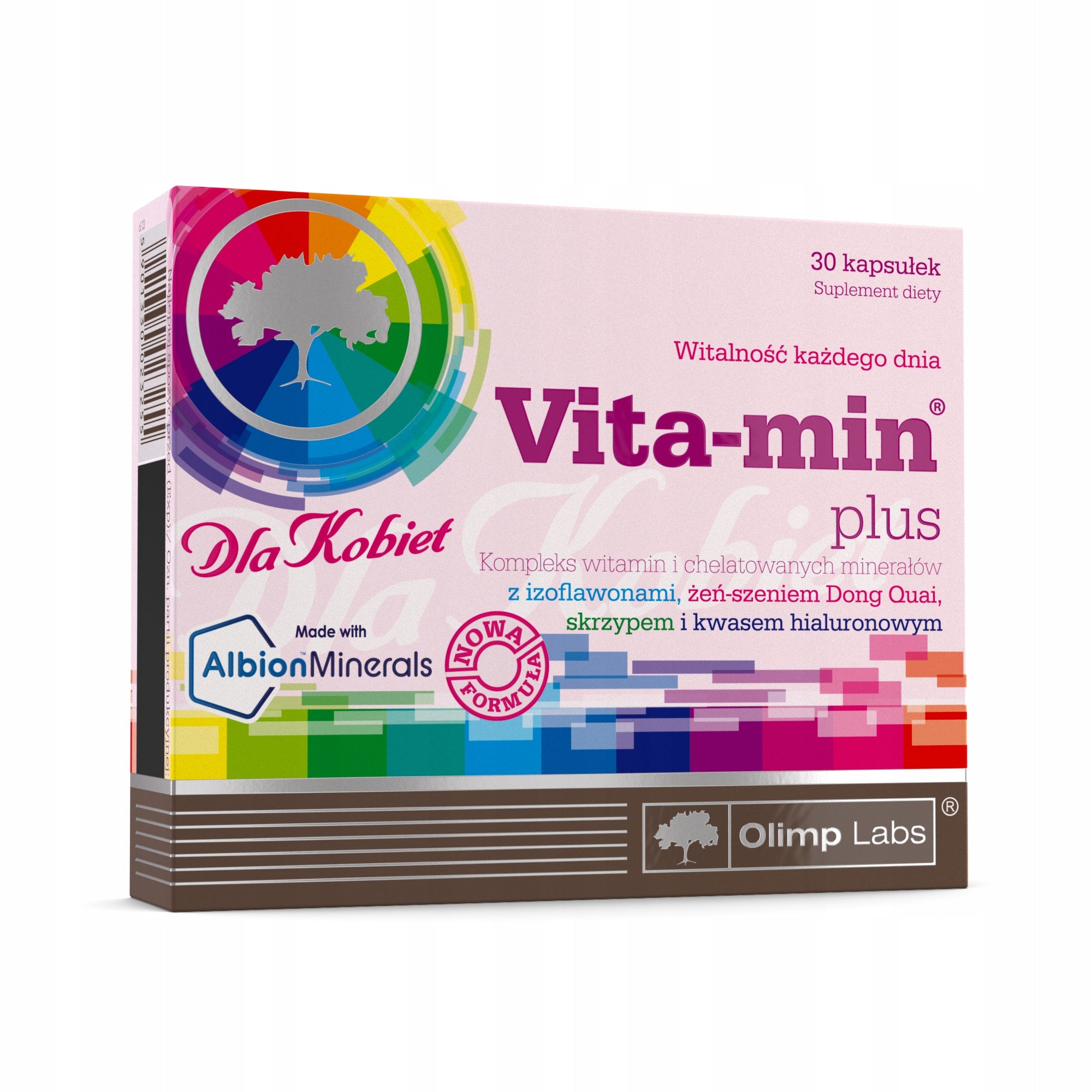 OLIMP VITA-MIN PLUS FOR WOMEN 30caps VITAMINS MINERALS MAGNESIUM BIOTIN