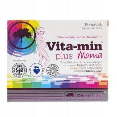 OLIMP VITA-MIN PLUS MOM 30 CAPSULES Manufacturer code 2017
