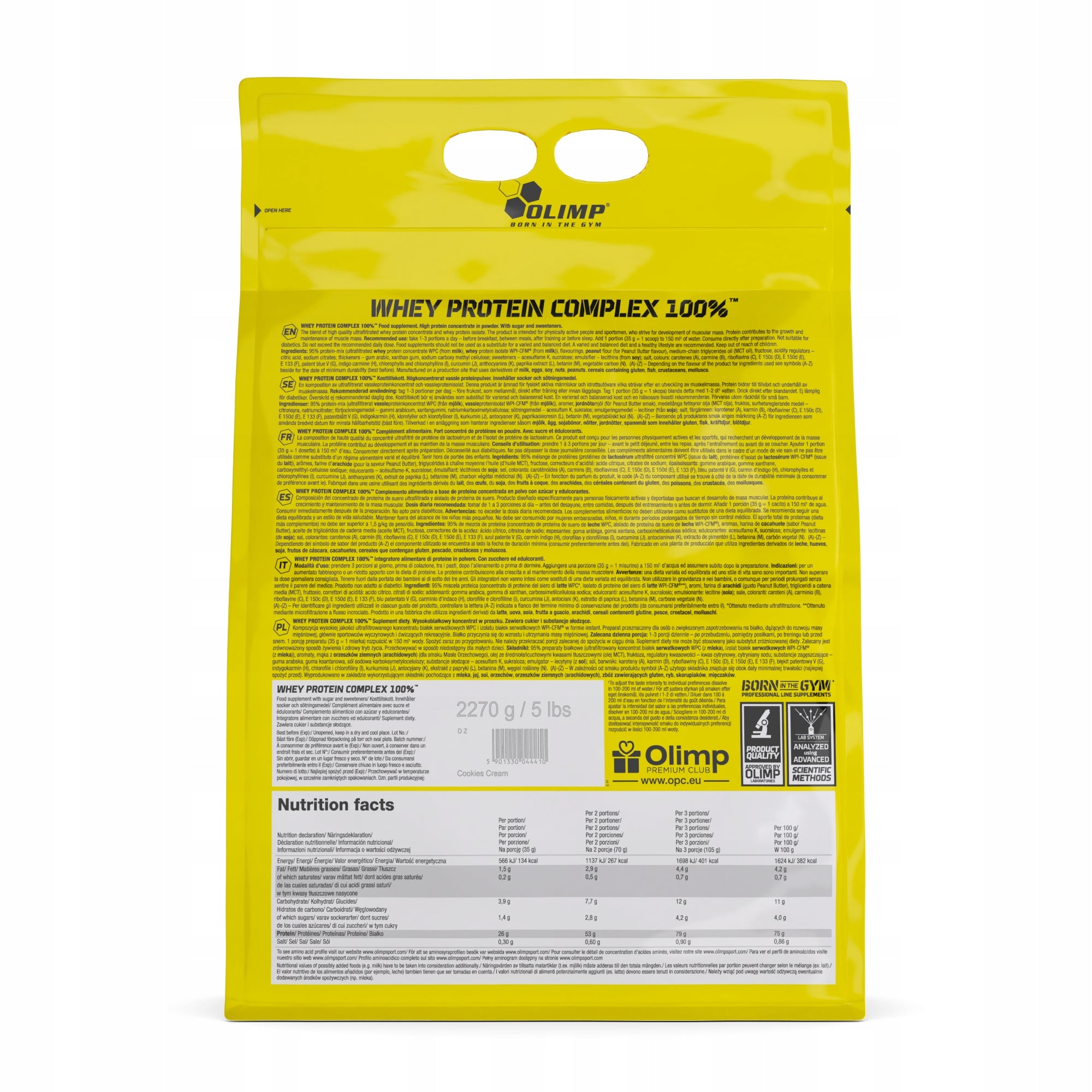 OLIMP WHEY PROTEIN COMPLEX 100% - 2270G ICED COFFEE Manufacturer code Whey Protein Complex