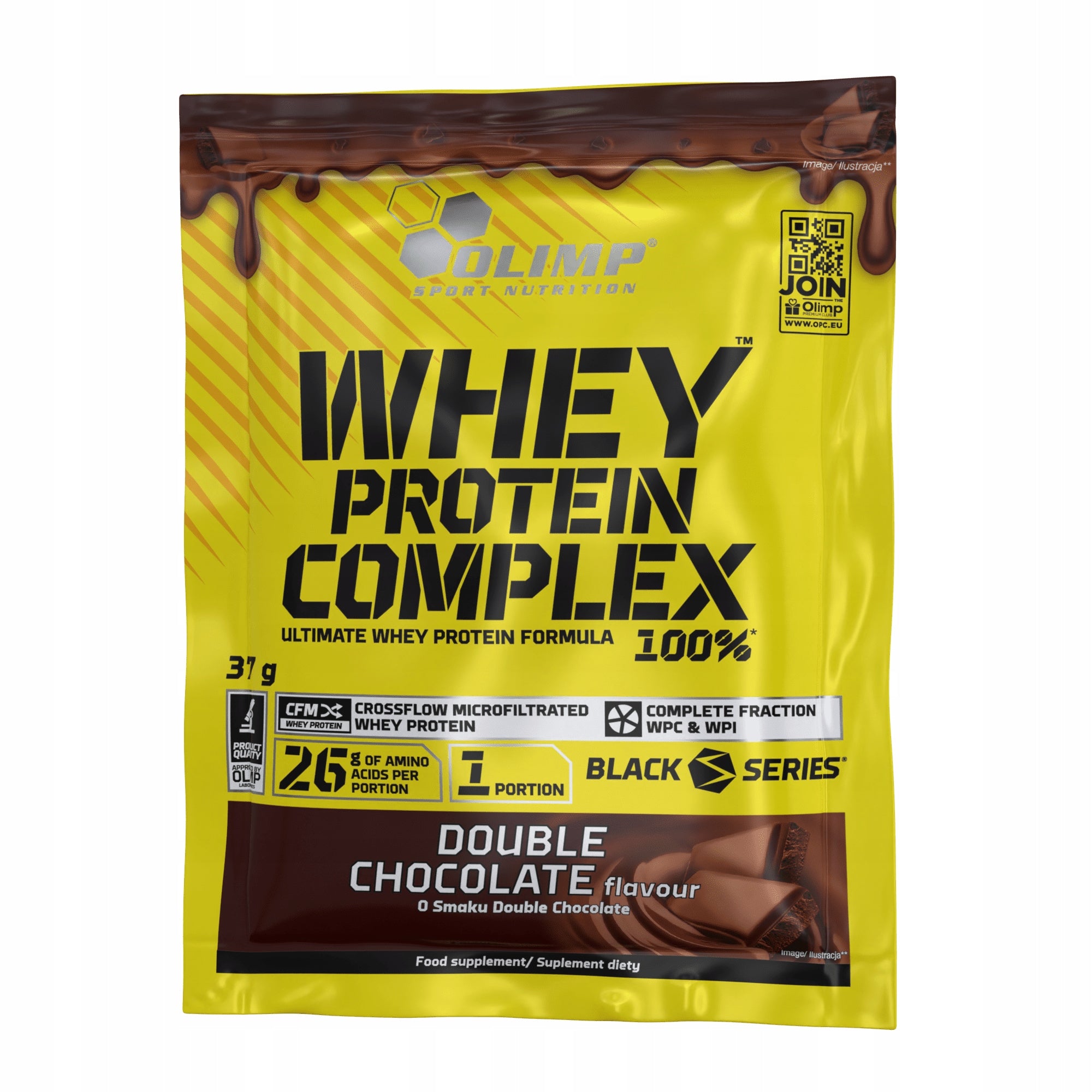 OLIMP WHEY PROTEIN COMPLEX 37g WPI WPH WPC