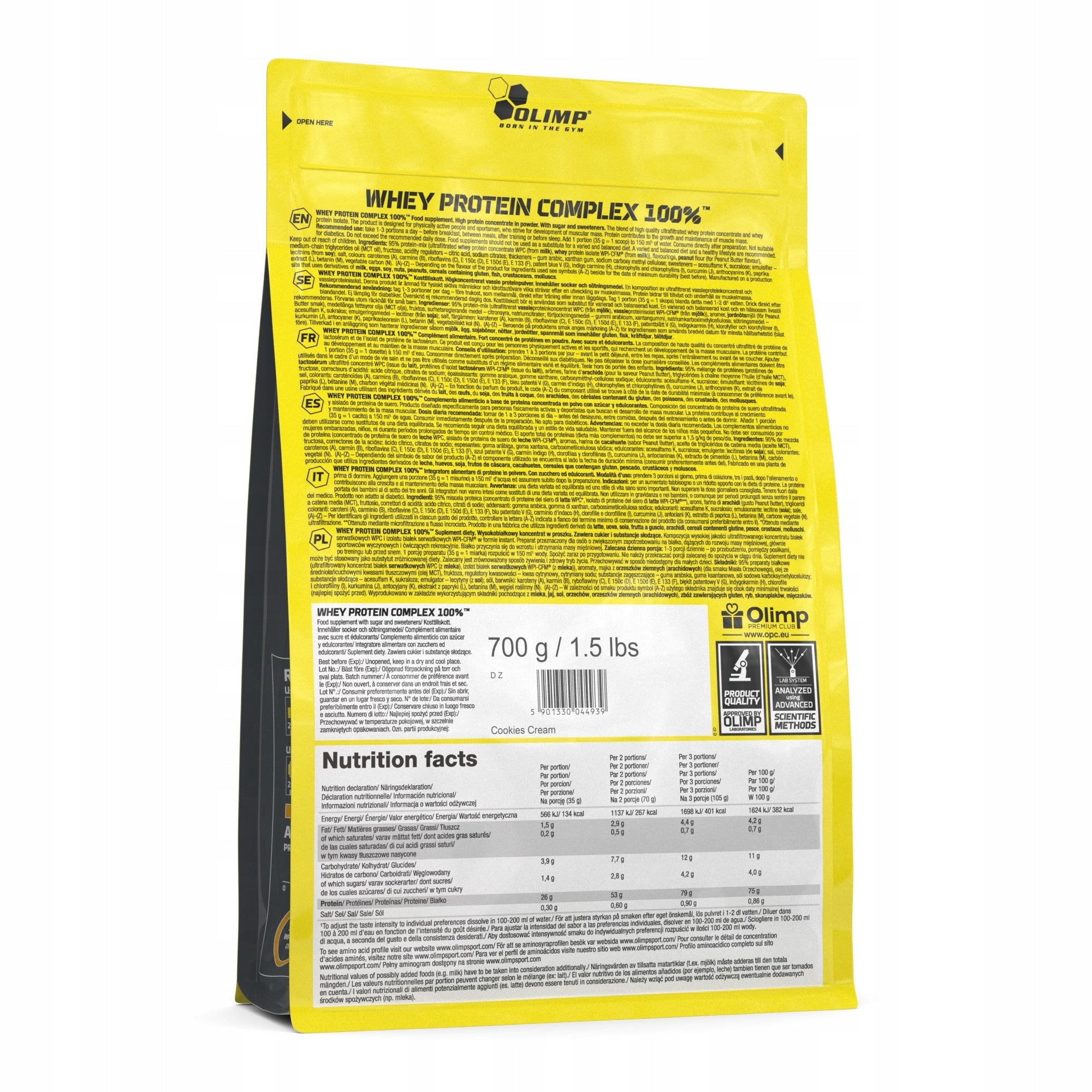 OLIMP WHEY PROTEIN COMPLEX 700G PROTEIN WPC WPI SCULPTURE MASS PROTEIN SUPPLEMENT Brand Olimp