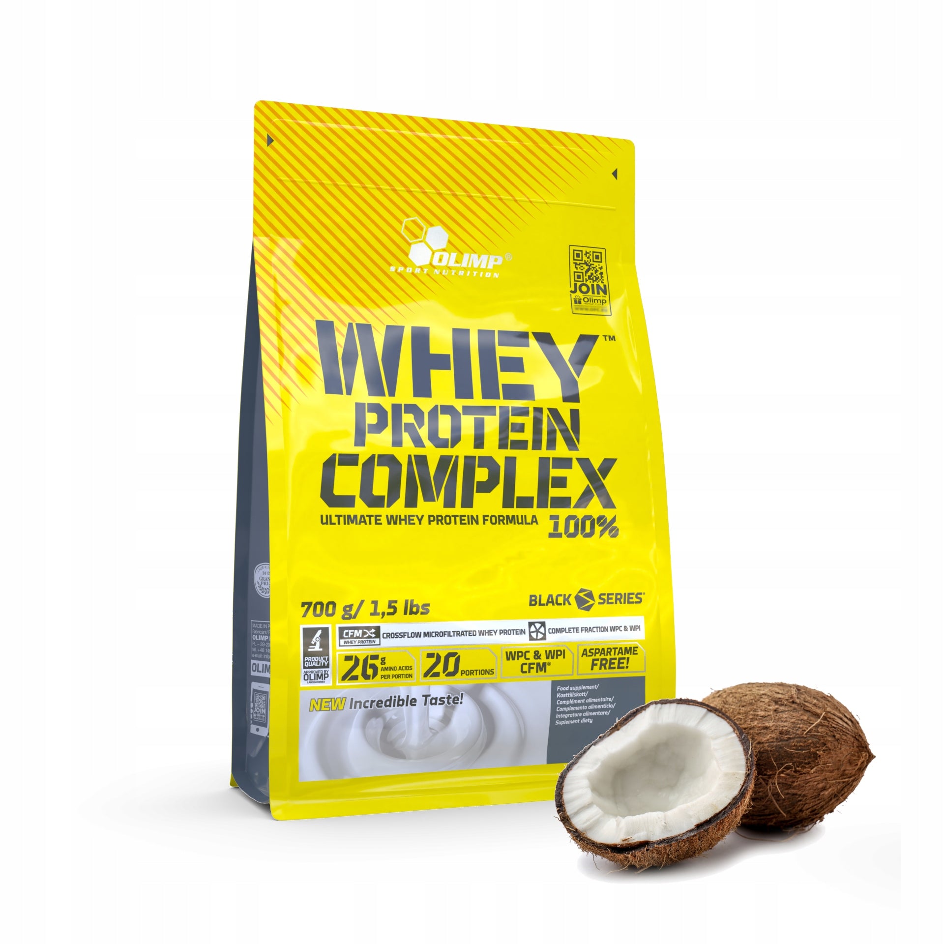 OLIMP WHEY PROTEIN COMPLEX 700g COCONUT PROTEIN CONDITIONER WPC ISOLATE