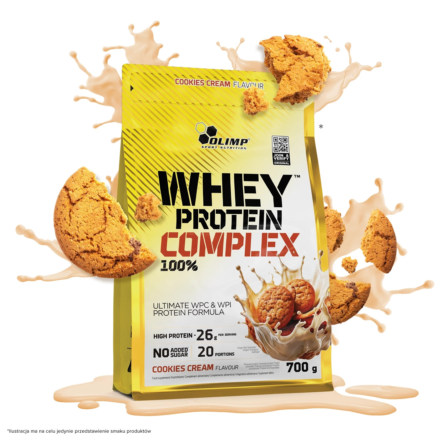 OLIMP WHEY PROTEIN COMPLEX 700g PROTEIN SUPPLEMENT WPC ISOLATE