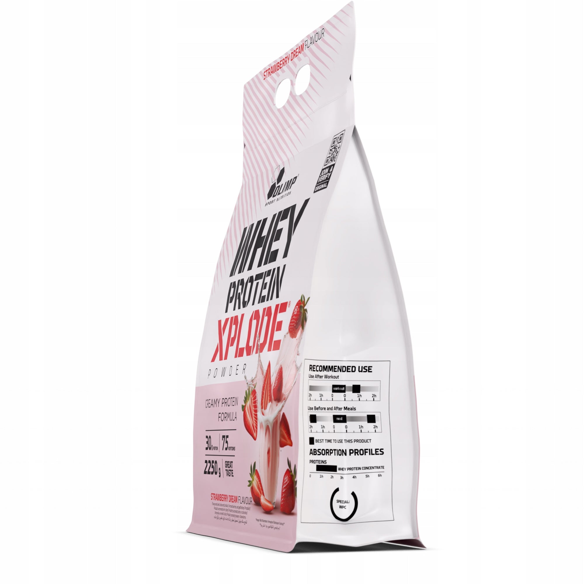 OLIMP WHEY PROTEIN XPLODE POWDER 2250g PROTEIN SUPPLEMENT WPC WHEY Expiration date at least 1 year from the date of purchase