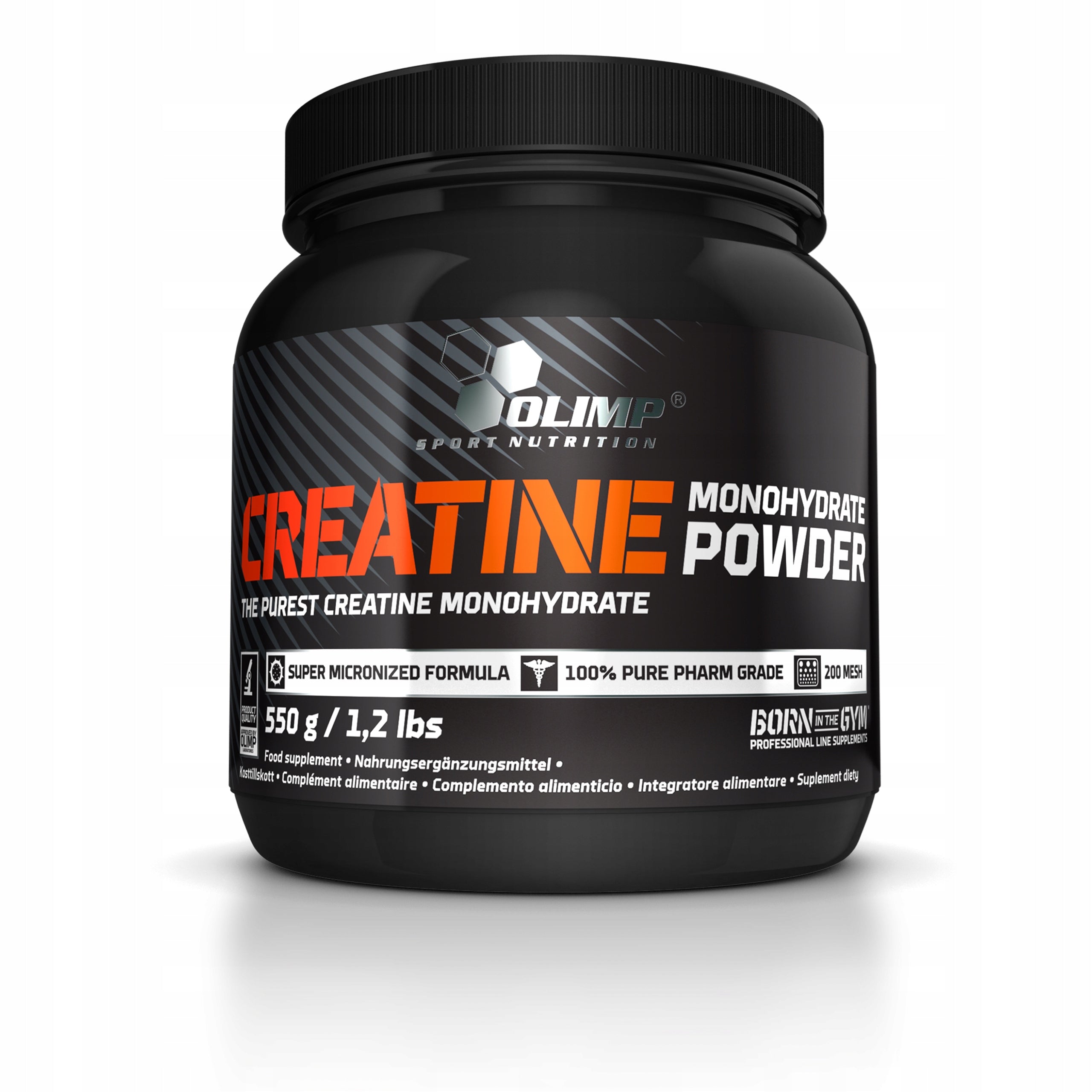 OLIMP set CREATINE MONOHYDRATE POWDER 550g NATURAL MEGA CREATINE!! 100%