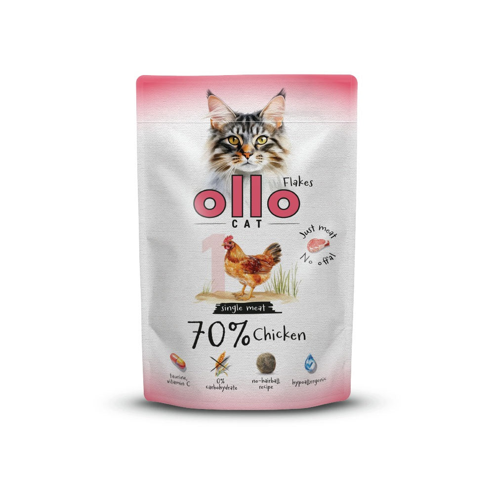 OLLO CAT - Chicken 85g No. 1 - WET CAT FOOD
