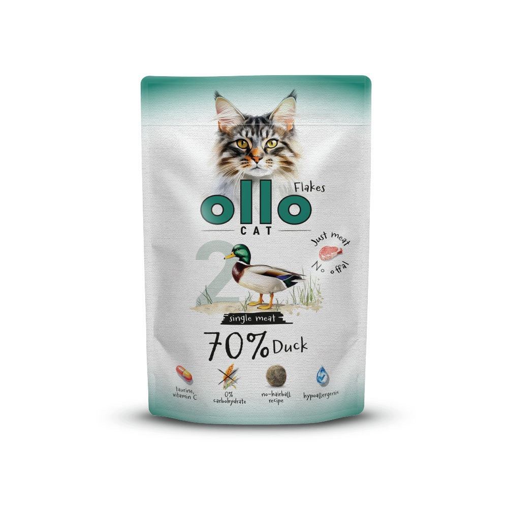 OLLO CAT - Duck 85g No. 2 - WET CAT FOOD