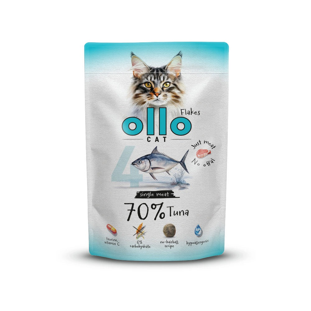 OLLO CAT - Tuna 85g No. 4 - WET CAT FOOD