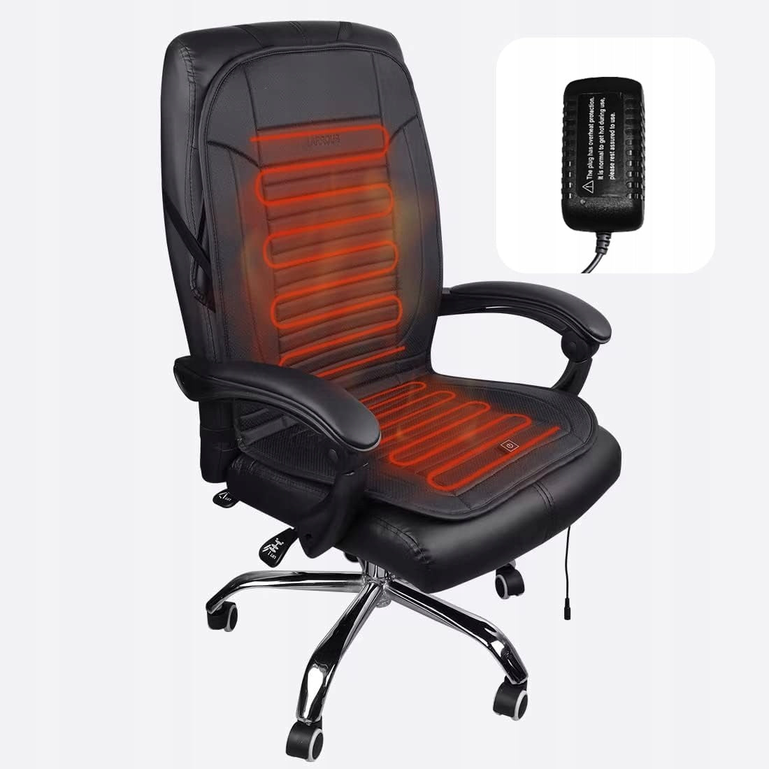 OLYDON Heated Chair Cushion With Thermostat For Office And Home