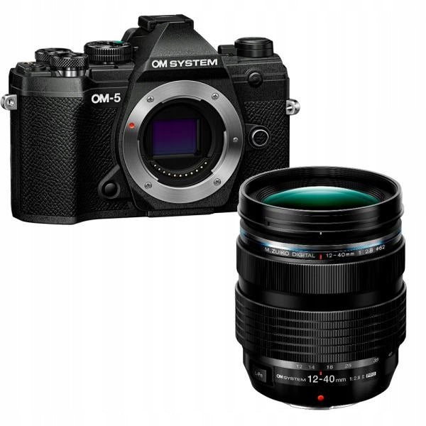 OM SYSTEM OM-5 Micro Four Thirds System Camera with M.Zuiko Digital ED Lens Model OM-5