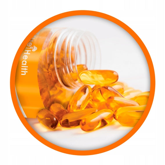 OMEGA 3-6-9 90caps FATTY ACIDS EPA DHA FISH OIL + VIT E TRUE HEALTH Expiration date at least six months from the date of purchase