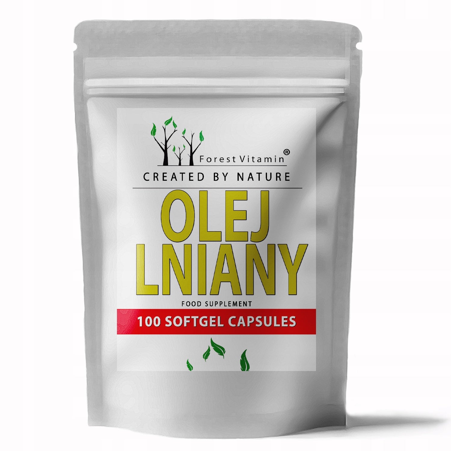 OMEGA 3-6-9 Acids EPA DHA Linen ALA Healthy Fats HEART BRAIN Brand Forest Vitamin