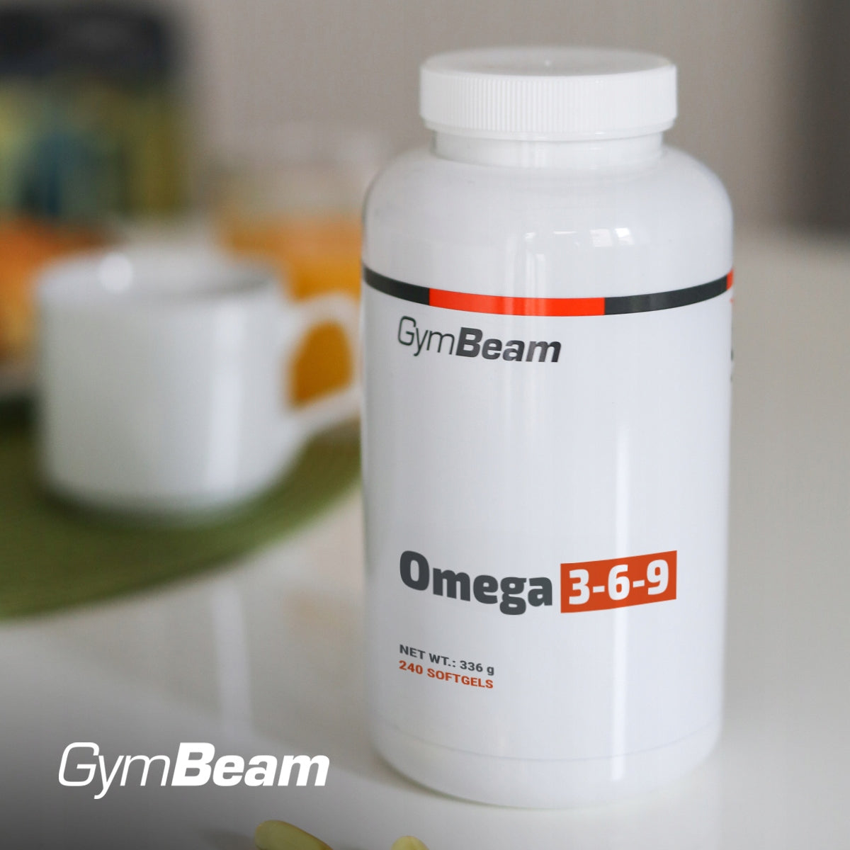 OMEGA 3-6-9 FATTY ACIDS EPA DHA FISH OIL BRAIN MEMORY GymBeam 120caps Medical device no