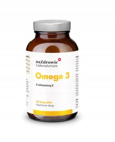 OMEGA 3 HEALTH WITH VITAMIN E 60 CAPSULES