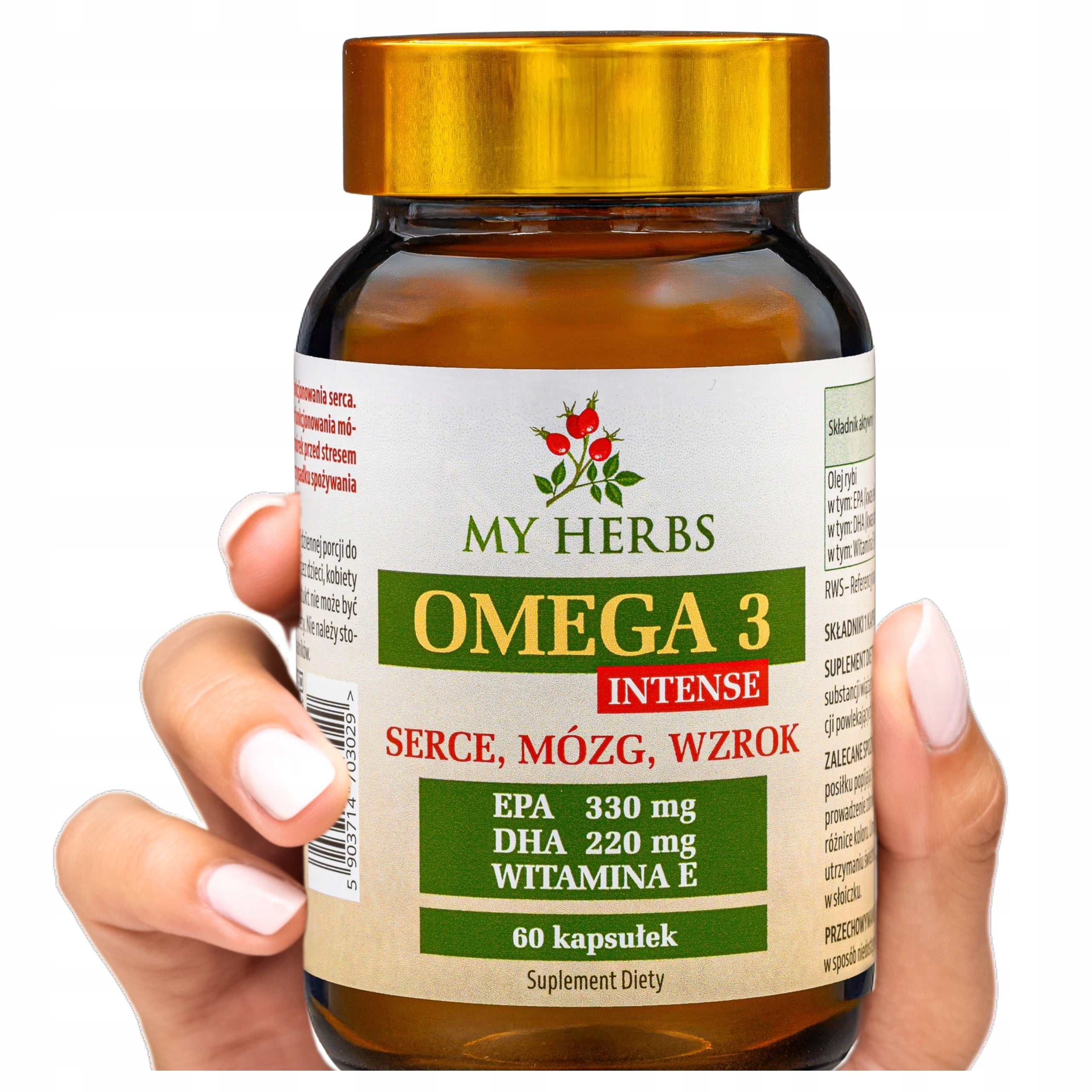 OMEGA 3 INTENSE EPA/DHA VITAMIN E 60 KAPS.
