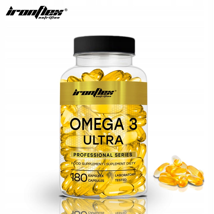 OMEGA 3 ultra IronFlex 180 kaps 330 EPA+220 DHA fatty acids FISH OIL Medical device no