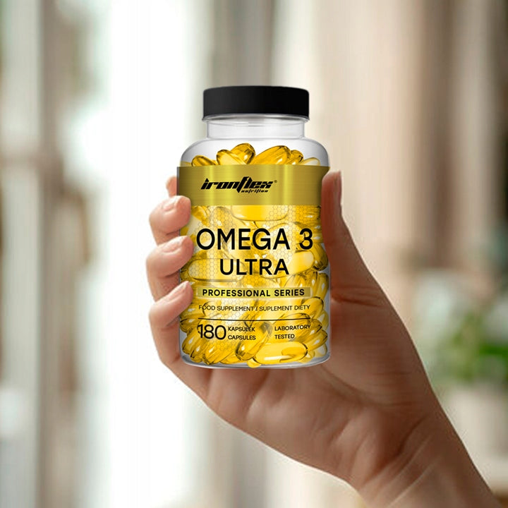 OMEGA 3 ultra IronFlex 180 kaps 330 EPA+220 DHA fatty acids FISH OIL Packaging status original