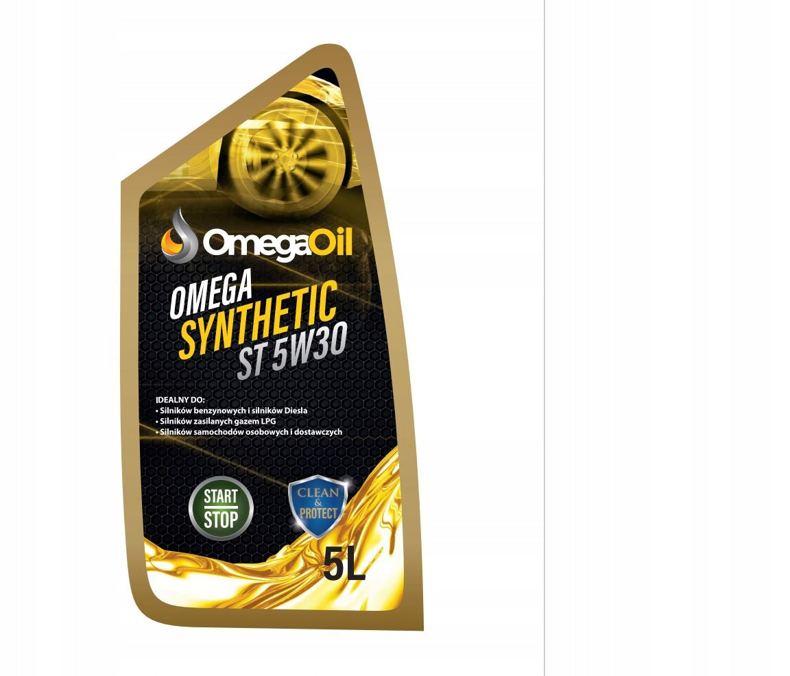 OMEGA 5W30 5L SYNTHETIC ST OIL Packaging volume 5 l