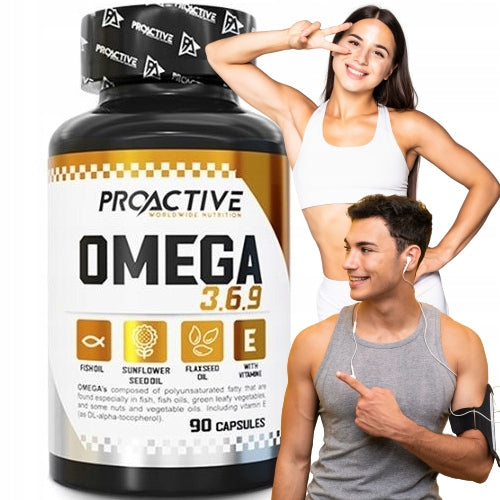 OMEGA ACIDS healthy fatty acids Proactive Omega 3.6.9 90 kaps