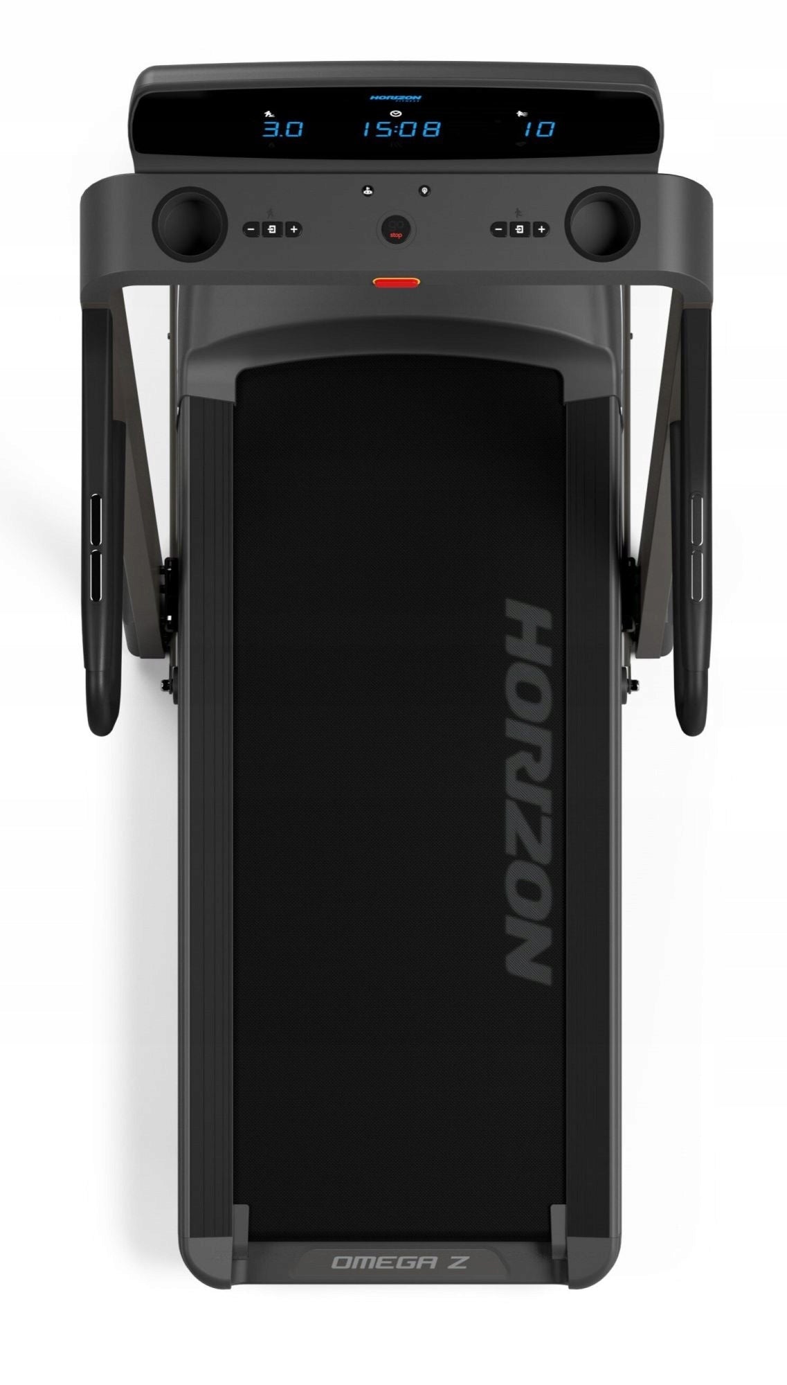 OMEGA Electric Training Treadmill With Horizon Fitness Gray + Mat Brand Horizon Fitness