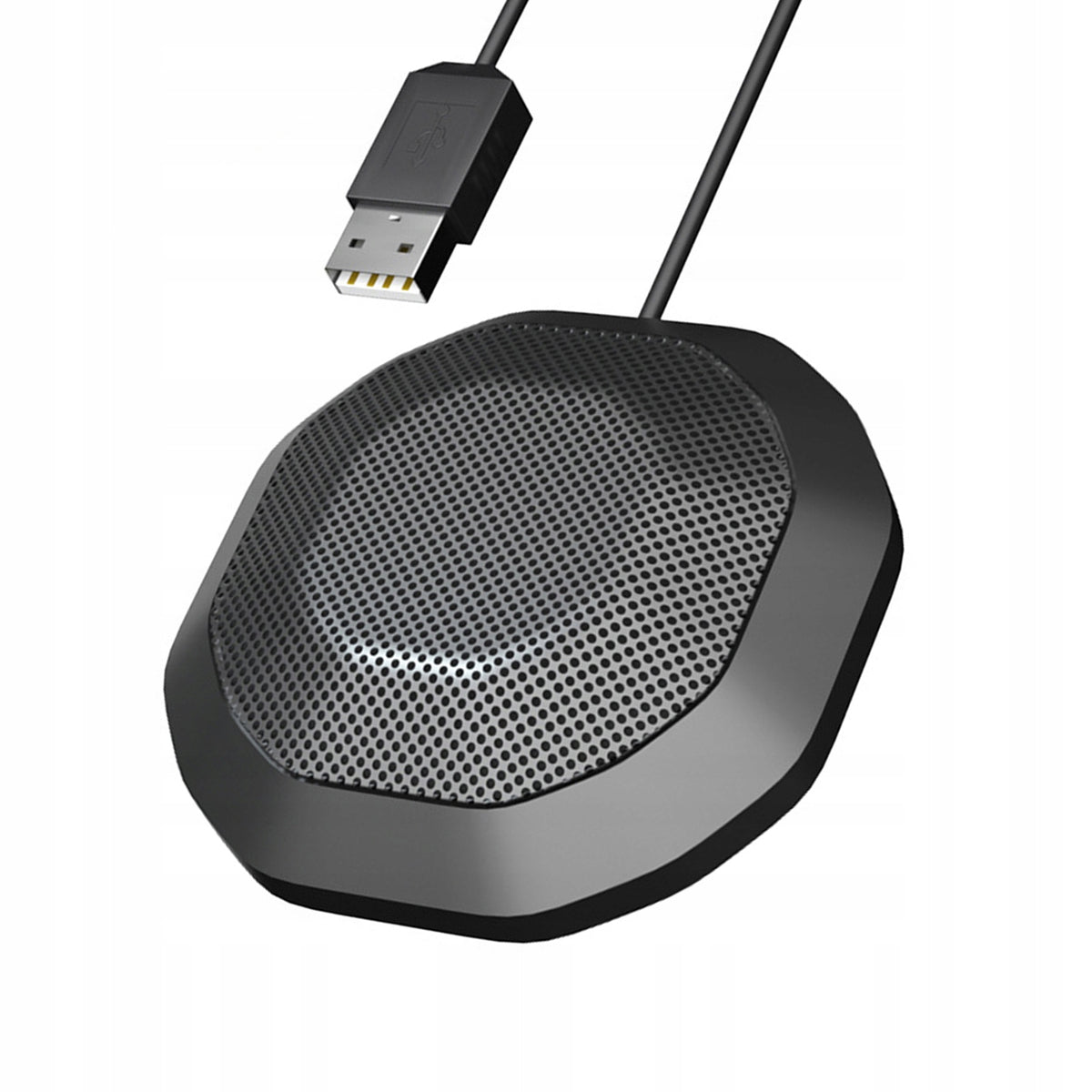 OMNIDIRECTIONAL CONFERENCE MICROPHONE 360 USB COMPUTER
