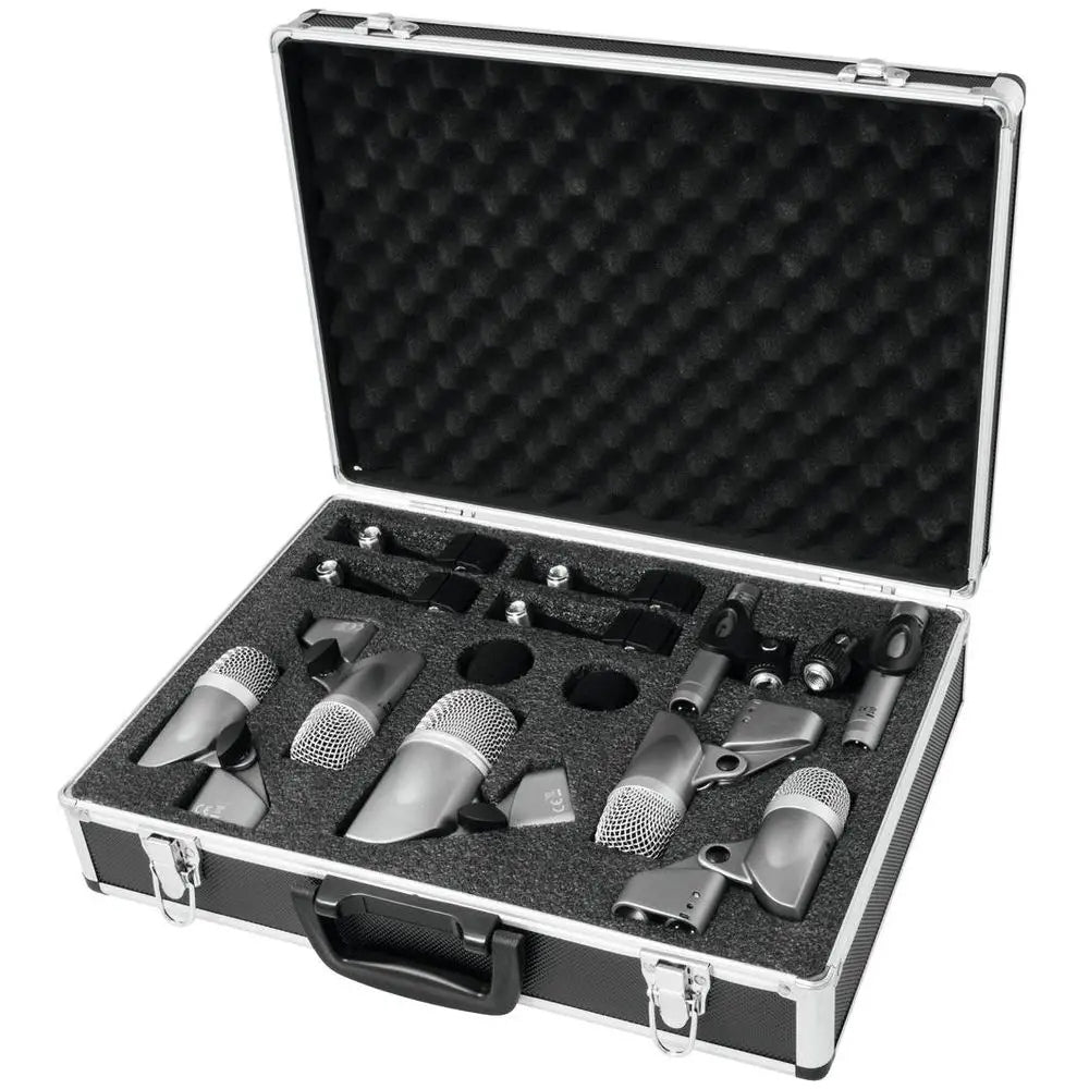 OMNITRONIC MIC 77-7LMH Drum Microphone Set Drum Microphone Kit