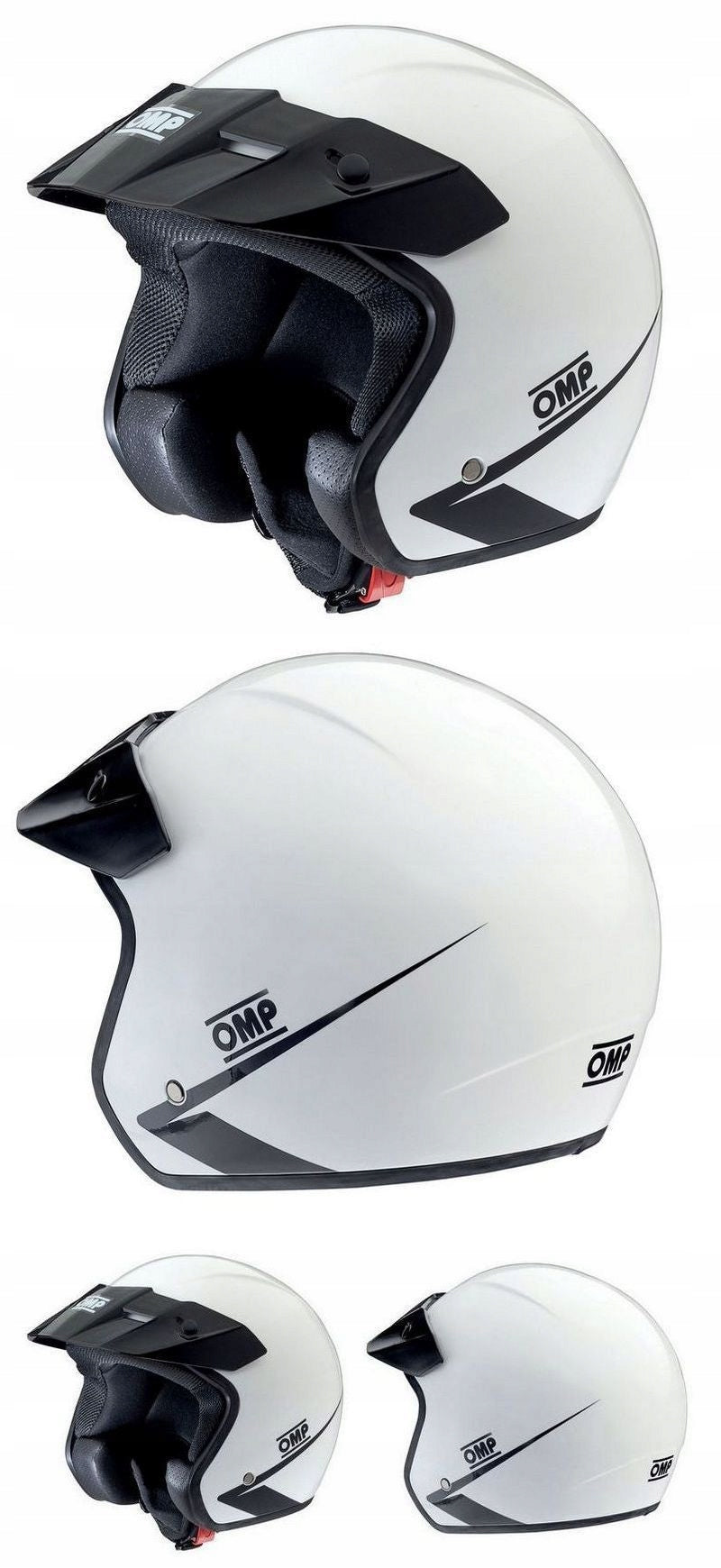 OMP STAR RALLY KJS HELMET NEW MODEL SIZE XXL Manufacturer's catalog number SC607E020XXL