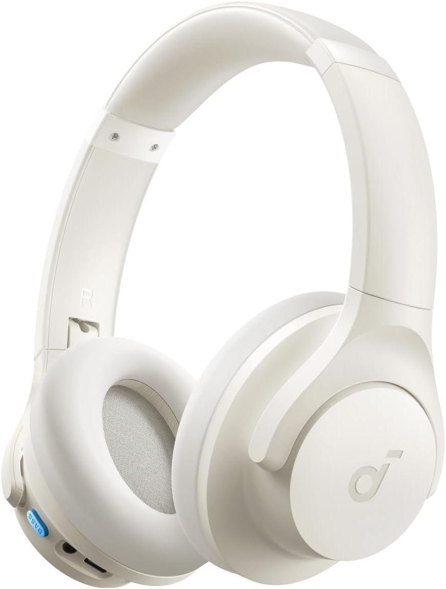 ON-EAR BLUETOOTH HEADPHONES HI-RES AUDIO 60H BASS REPLACEMENT EAR CUPS