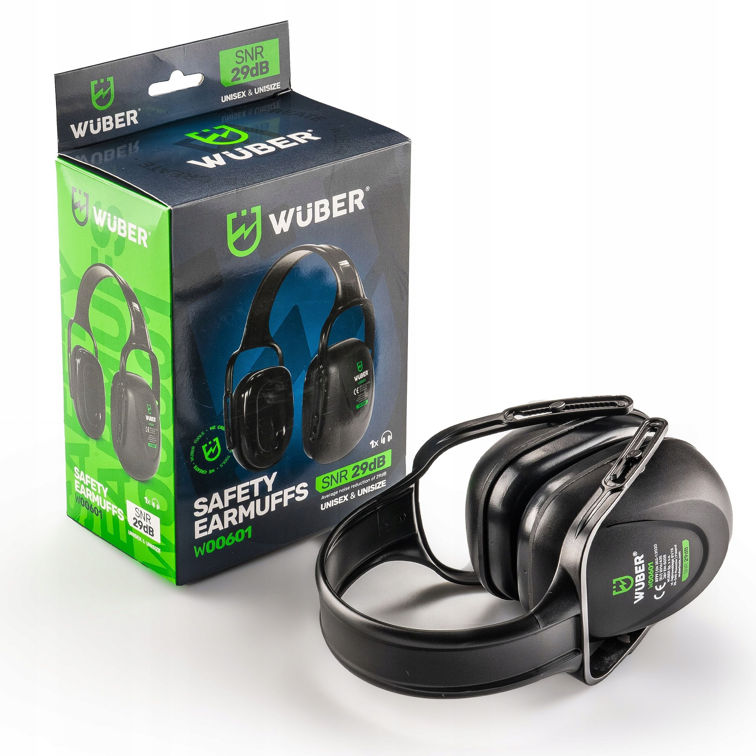 ON-EAR HEADPHONES SOUNDPROOFING PROTECTORS SNR29dB ANTI-NOISE ADJUSTMENT Number of pieces on offer 1 szt.