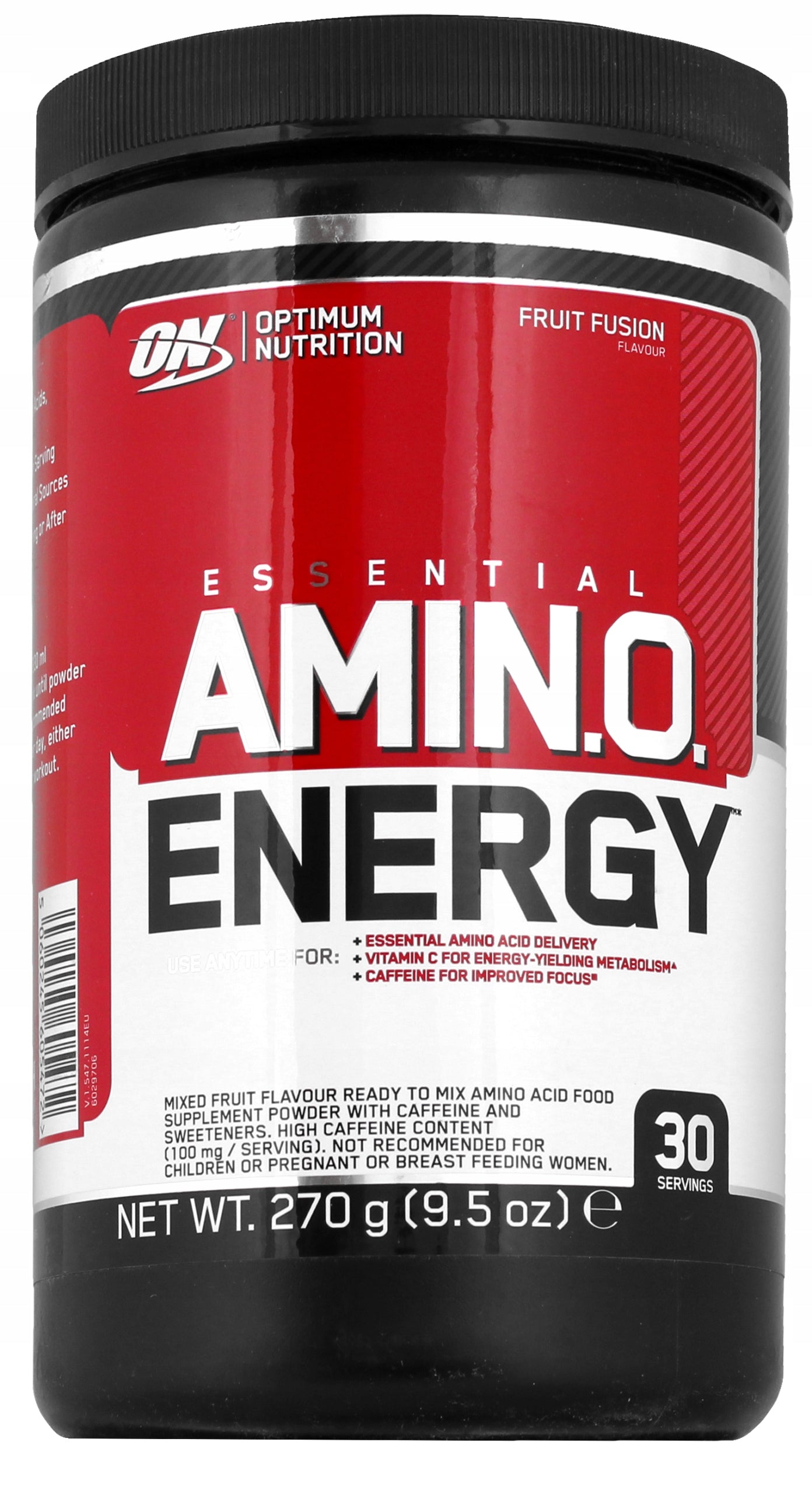 ON OPTIMUM Amino Energy COMPLEX AMINO ACIDS EAA BCAA Pump 270g Fruit Expiration date not specified