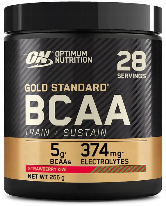 ON OPTIMUM NUTRITION GOLD STANDARD BCAA TRAIN + SUSTAIN 266g AMINO ACIDS