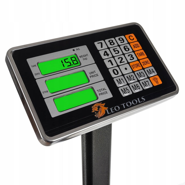 ONDRAGON Digitální skladová váha s LCD displejem - nosnost 150 kg Brand no brand