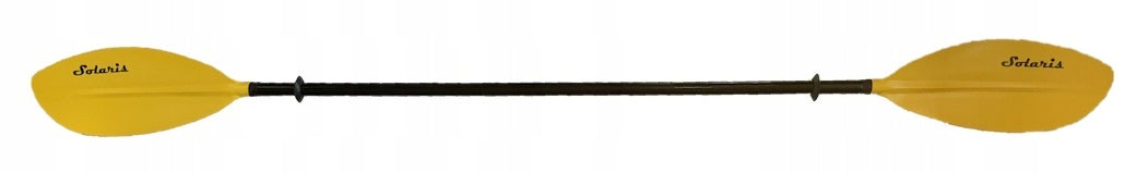 ONE-PIECE ALUMINUM KAYAK PADDLE FOR SIMPLE KAYAK SOLARIS 225 CM Kind diouble-bladed, straight one-piece