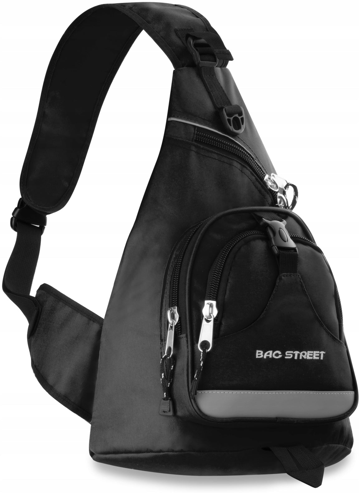 ONE SHOULDER HIKING SPORTS BACKPACK BUM BAG SOLID URBAN ROOMY EAN (GTIN) 5907389271852