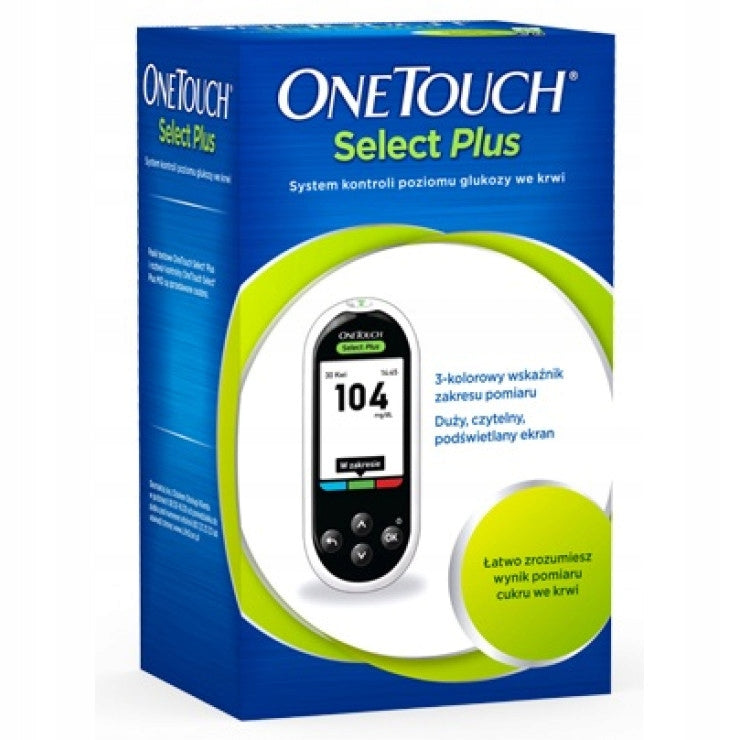 ONE TOUCH SELECT PLUS mg/dl GLUCOSE METER - DISTRIBUTION Poland