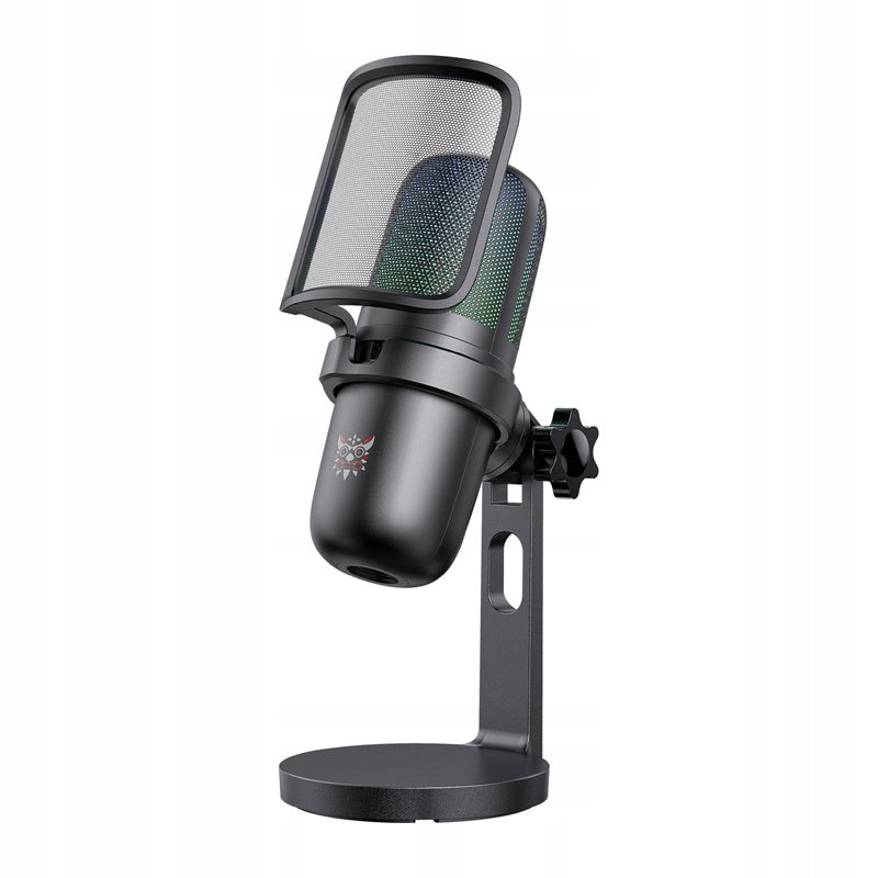 ONIKUMA M-730 Microphone One-way Noise Reduction Plug&Play RGB USB