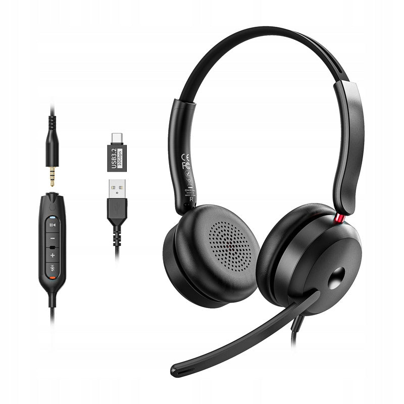 ONIKUMA X81 Wired Gaming Headphones Microphone USB-C Jack 3.5 Comfort Packaging status original